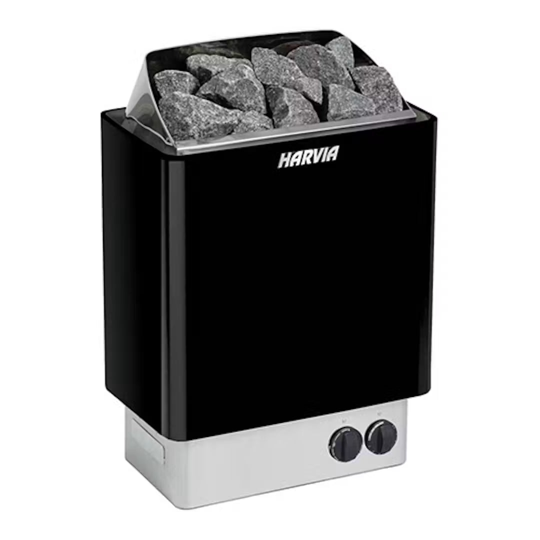 Harvia KIP80 – Bastuaggregat 8 kW, svart