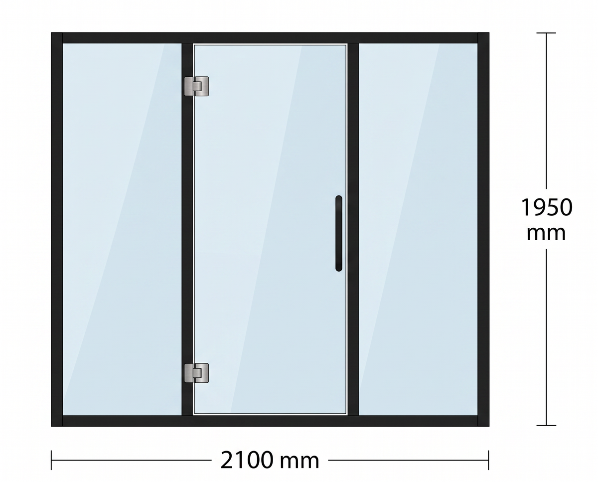 Glasfront