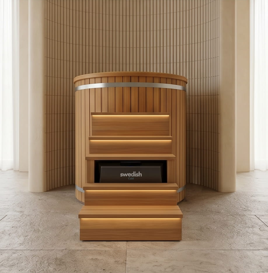 Close-up of the Nordic Tub