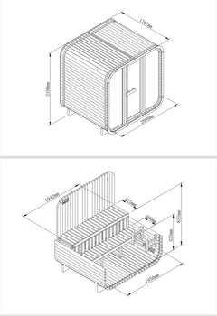 SwedishCold Traditional Sauna Cube